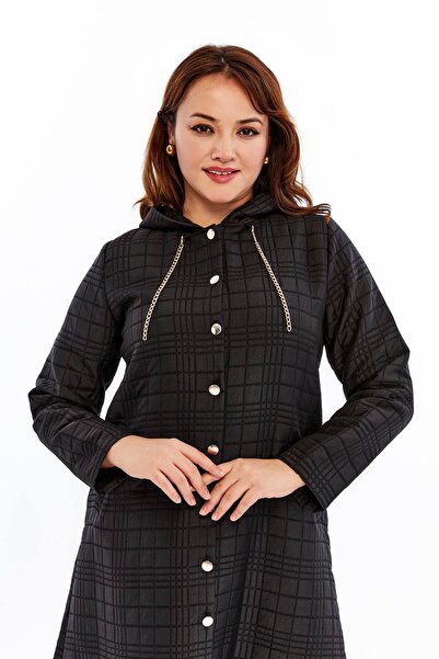 Laden Γυναικείο παλτό μεγάλου μεγέθους καπιτονέ ελαφρύ Mother υψηλής ποιότητας