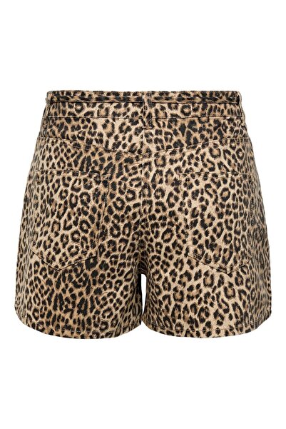 ONLY Onlnaomi String Aop Shorts Otw Women's Brown Shorts - 15347131
