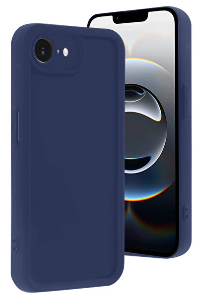 NewFace Drnds iPhone 16E Case Viera Silicone (223200) - Navy Blue