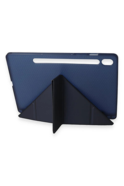 NewFace Drnds Samsung Galaxy Tab A9 Case Mars Tablet Case with Pen Holder (05027) - Navy Blue