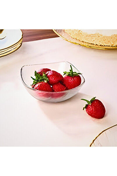 MHT Cam Çorba Kasesi 6'lı (Salata/Tatlı/Meze/Çerez Kasesi)