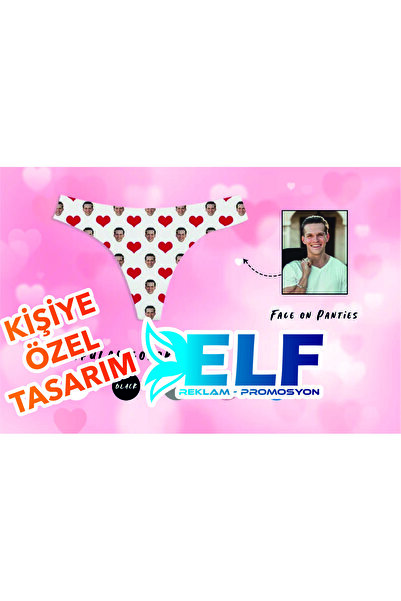 ELF REKLAM Kişiye Özel Baskılı Tanga