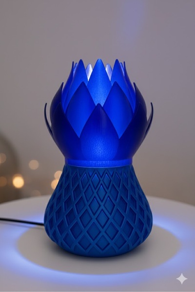 Butik Modern Dekoratif Masa Üstü Gece Lambası. Hediyelik, Abajur, Çocuk-Yatak...