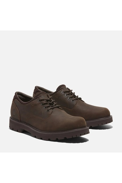 Timberland Britton Road Lace up Waterproof Shoe Men's Brown Casual Shoes - Tb0A69T9