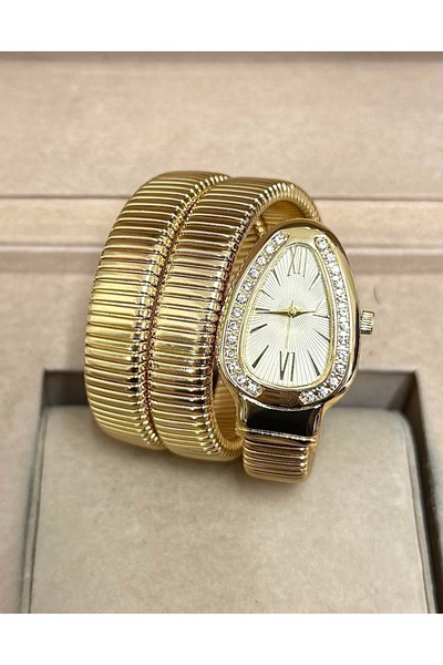Choppers Yılan Model Gold Kadın Kol Saati