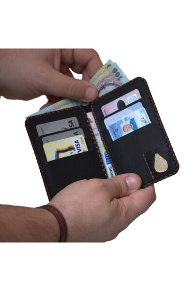 ELYK Creation Men's wallet made of genuine leather, Jack L