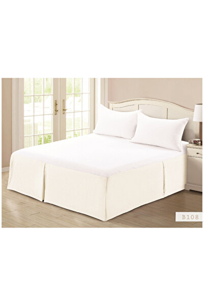 Reiashn Double-layered, off-white cornice bed sheet, 200*200 cm