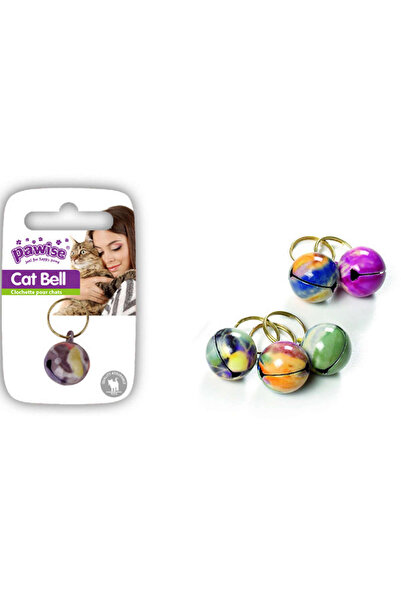 Pawise 1593041736 طوق قطة (24130) مع جرس