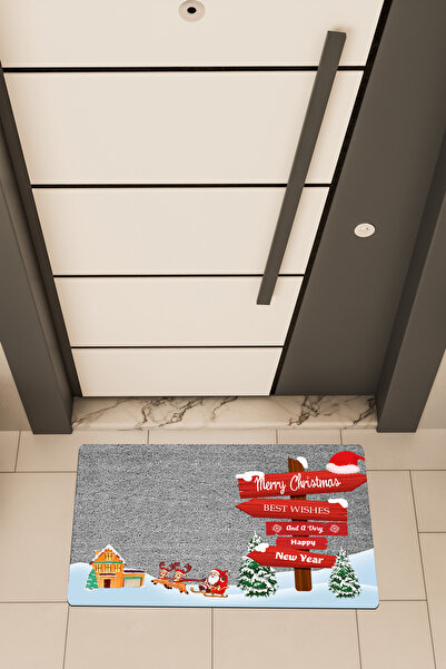 Dormot Yüksek Kaliteli Dijital Baskı, Yeni Yıl, Merry Christmas, Yılbaşı tema...