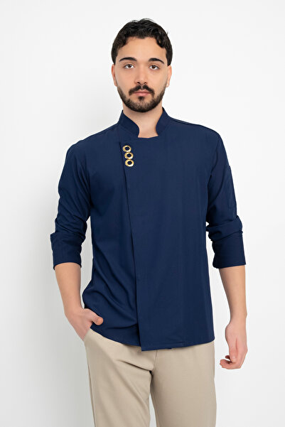 DAŞ ÜNİFORMA Kuşgözlü Klasik Düz (Basic) Aşçı Şef Ceket Aşçı Uniforma (Chef C...