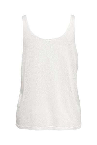 ONLY Onlfrida Tank Topjrs Noos Women's White Tank Top - 15194667