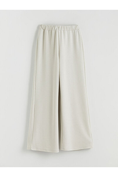 LC Waikiki LCW Kids Γκρι Φούτερ για κορίτσια με ελαστική μέση