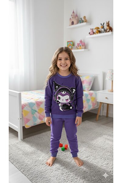 KOKOŞ BEBEK Kromi Fleece-Lined Girls' Set - Age 2/8 - 31565