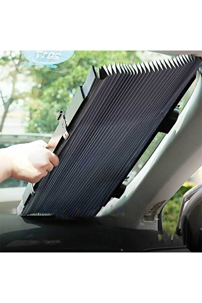 sharpdo Retractable Car Front Sun Shade Visor 155*65cm