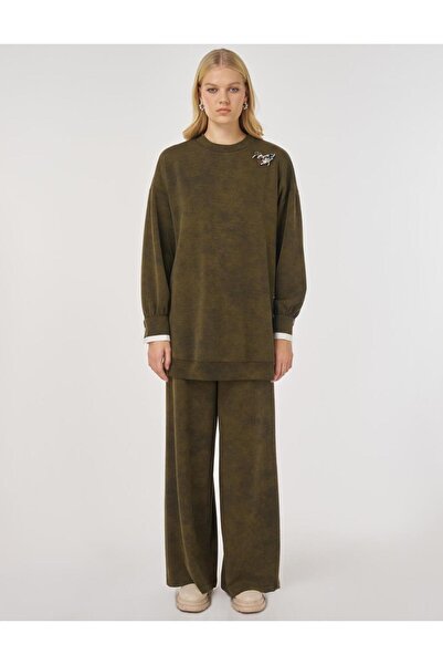 KYR Washable Comfortable Fit Two-Piece Suit Khaki