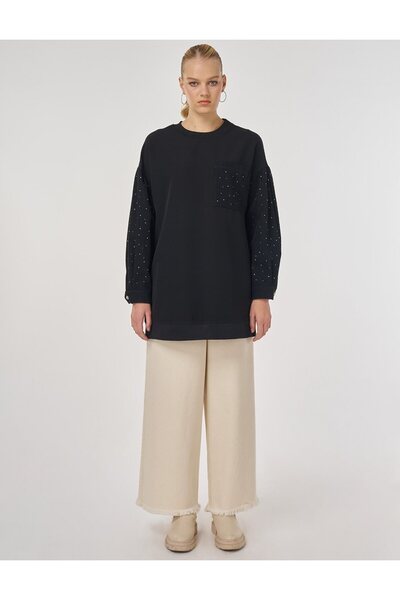 KYR Hotfix Printed Sweatshirt Black