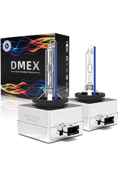 genernic DMEX D1S Xenon HID Headlight Bulbs 6000K Cold White 35W (Pack of 2)