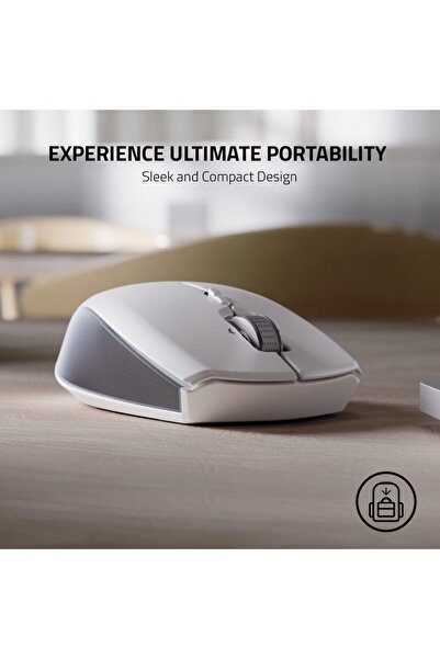 RAZER Pro Click Mini Portable Wireless Mouse - White