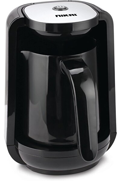 Nikai Turkish Coffee Maker, 0.25 Liter, 400-480 Watts, Auto Power-Off, 2 Years Warranty - NTC554T