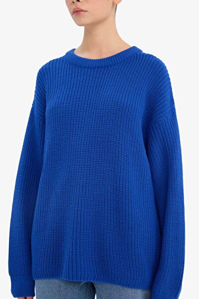 DeFacto Regular Fit Crew Neck Sweater H6905Az25Wn