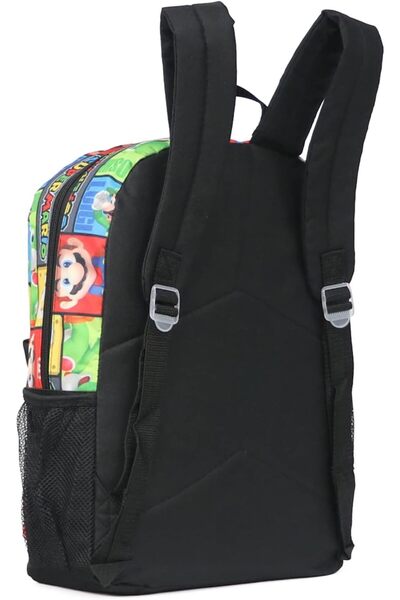 Super mario 16-inch Full-Print Backpack