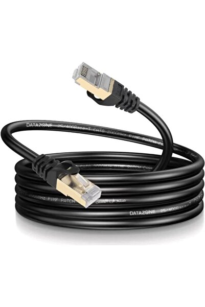 Datazone كابل إيثرنت Cat8، 10 أمتار عالي السرعة 26AWG 40 جيجابت في الثانية