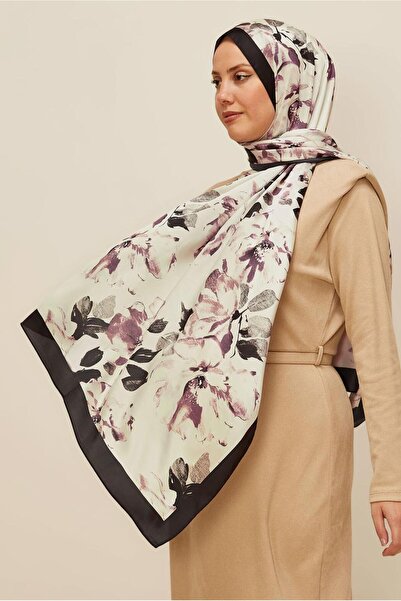 Alvina Flower Patterned Shawl 8601