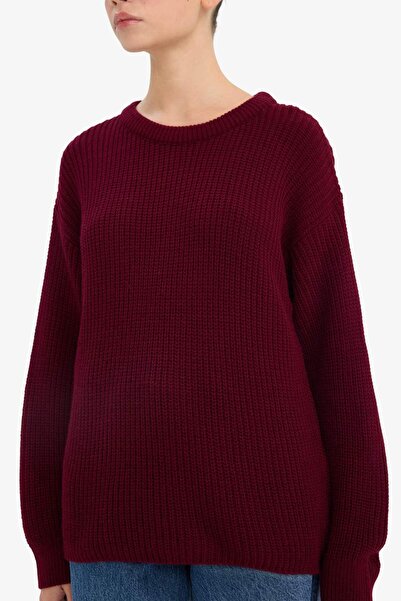 DeFacto Regular Fit Crew Neck Sweater H6905Az25Wn