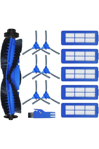genernic Spare Accessories for eufy RoboVac (15C Max, 11S Max, 30C Max, G20, G30, G32) - Roller Brush, 6 Side
