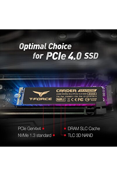 genernic TEAMGROUP Team T-Force Cardea Zero Z440 - 1TB NVMe PCIe 3.0 x4 SSD