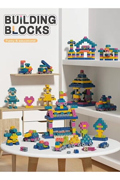 Generic 360-Piece Activity Table Assembling Building Blocks Early Intelligent Toys Educational Toys