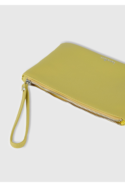 United Colors of Benetton Unisex yellow clutch bag