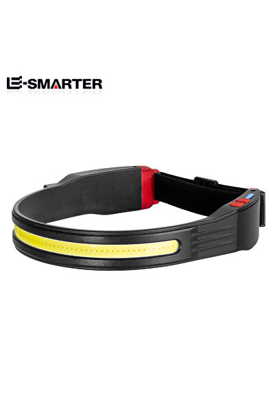 Choice1 W695-1-1Xwhite ESMATER مصباح أمامي قابل لإعادة الشحن عبر USB ومصباح ي...