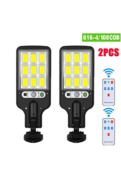 Choice 108COB 2 قطعة 15000 لومن إشعاع 500 متر مربع ضوء شمسي خارجي لأشعة الشمس...