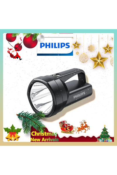 Philips SFL3121 2025 Powerful USB LED Flashlight - Portable Outdoor Camping Flashlight Spotlight Use