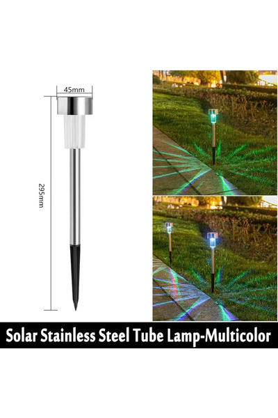 Choice 10 قطع من مصابيح RGB الخارجية التي تعمل بالطاقة الشمسية، مصابيح الحدائ...