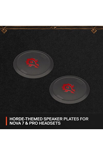 SteelSeries Arctis Nova Booster Pack - World of Warcraft Horde Edition