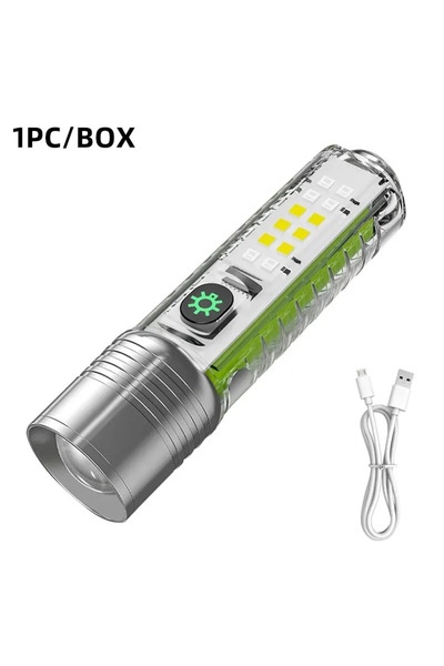 Choice مصباح يدوي LED L2 فائق السطوع أخضر 520 إضاءة ثابتة التركيز أبيض أحمر أزرق أرجواني متعدد الألوان