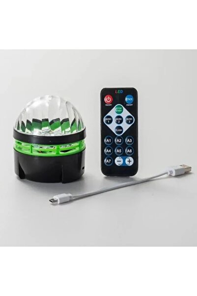 Choice Aurora Sound Activated LED Stage Disco Light Rotating DJ Ball With Remote Control Color Party Atmosp