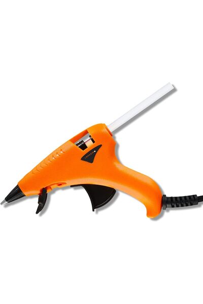 Lawazim Mini Hot Glue Gun 10W – Removable Anti-Hot Cover, Flexible Trigger for DIY Crafts