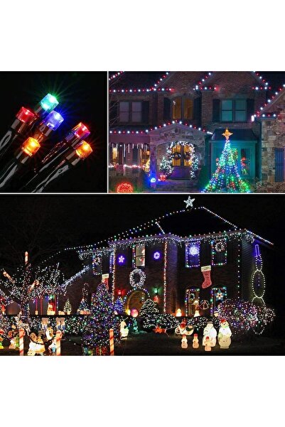 OBSIDION Solar Multicolor String Lights 10m, 100 LEDs