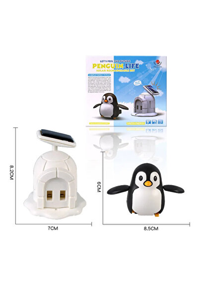 Choice with box DIY Science and Education Puzzle Toy Solar Penguin Life Rechargeable KitScience Experiment