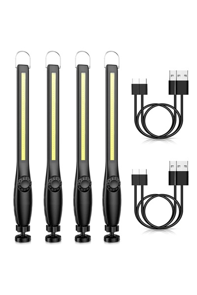 Choice S580 4 عبوات من 1-10 قطع من مصابيح COB LED المغناطيسية القابلة لإعادة ...