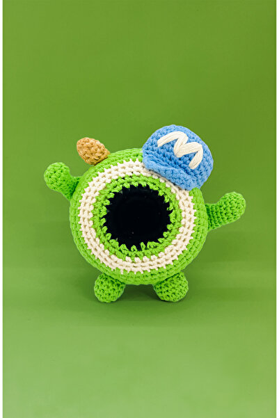PoofyKids Mike Wazowski Amigurumi Figür Oyuncak
