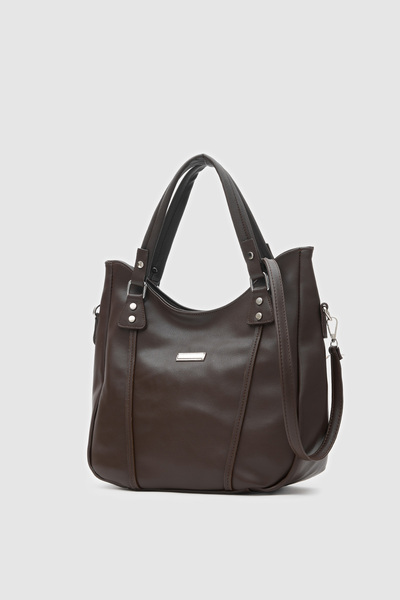 GUONN حقيبة يد وكتف زيرا - حقيبة نسائية