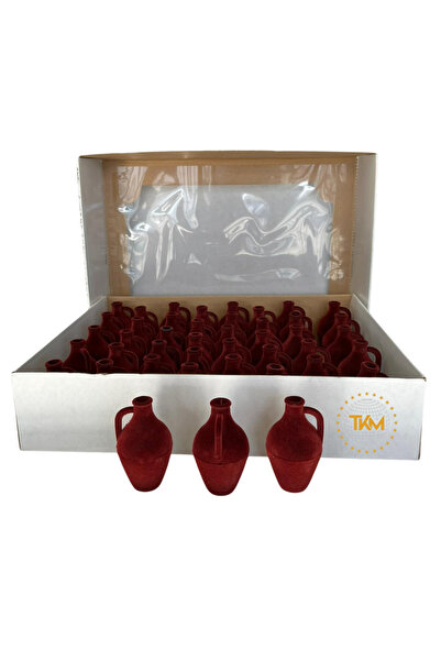 Tekin kına Bordo Mini Testi Kına, Hediyelik 40 Adet,söz Nişan Nikah Düğün Bri...