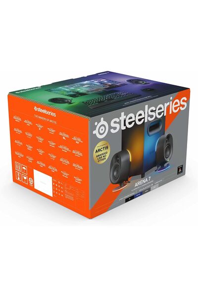SteelSeries Arena 7 Illuminated 2.1 Gaming Speakers (UK Plug)