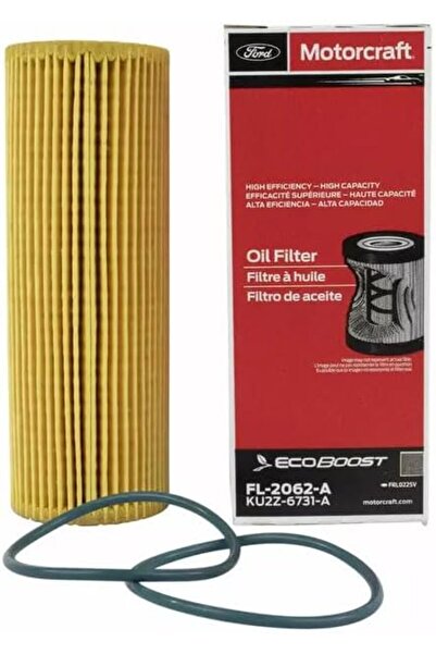 MOTORCRAFT فلتر زيت أصلي مناسب لسيارات فورد F-150، إيدج، فيوجن - (KU2Z6731A، FL-2062-A)
