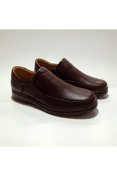 SELEF Comfort Erkek Hakiki Deri Ortopedik Ayakkabı Günlük Klasik Baba Ayakkabısı