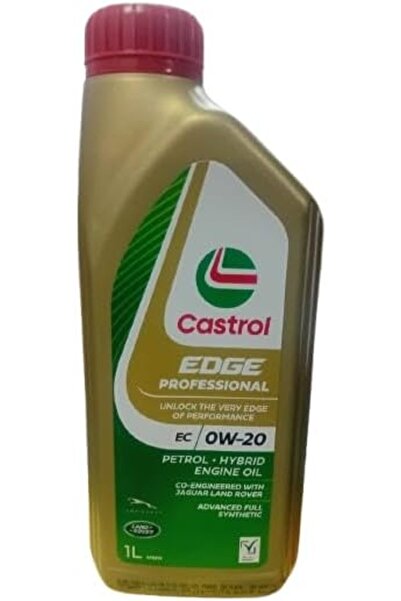 CASTROL EDGE Professional 0W-20 Fully Synthetic Engine Oil - 1 L - High Performance OEM Approved
